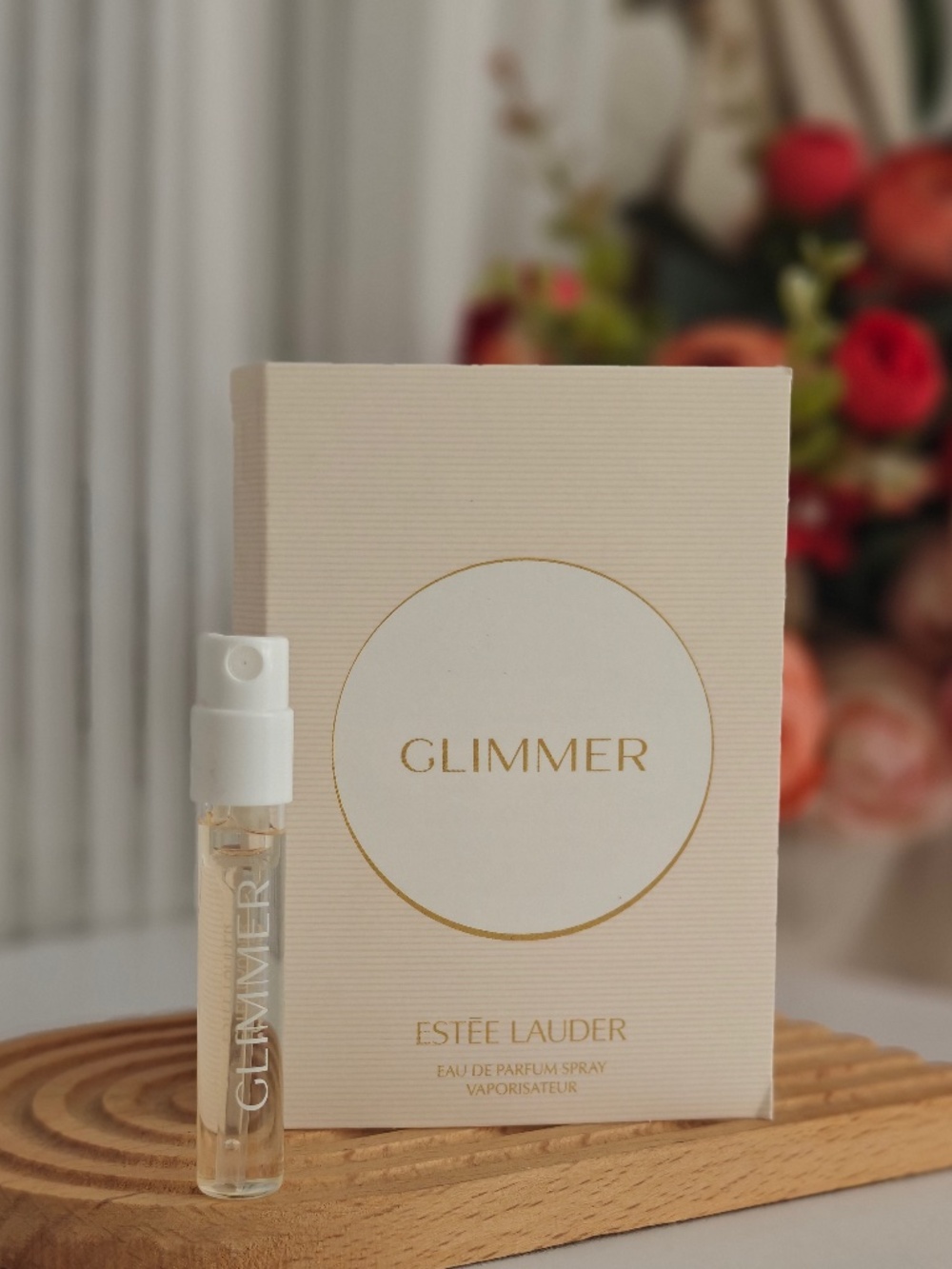 New Estee Lauder Glimmer EDP 1.5ml/ 0.05 oz Sample Spray